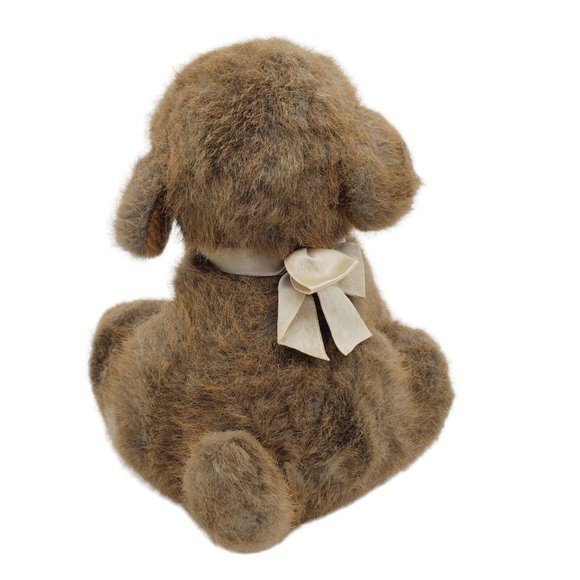 Dakin Brown Misty Dog Puppy Stuffed‎ Animal Toy Plush Vintage 1986 Fluffy Tag 9" - Picture 5 of 9